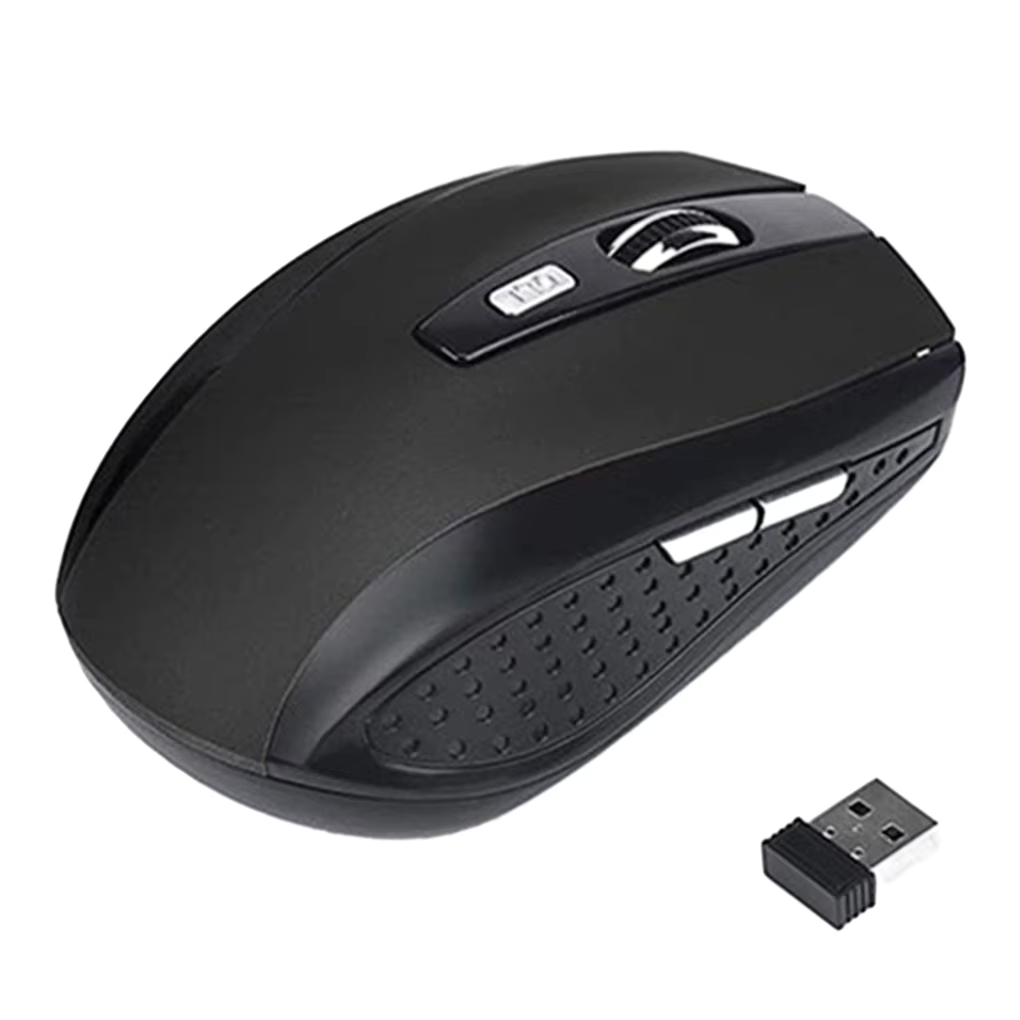 002 2.4G Wireless Mouse Bluetooth Mouse Ergonomic 800 1200 1600 DPI 6 Mute Buttons Mouse For MacBook Tablet Laptops Computer PC