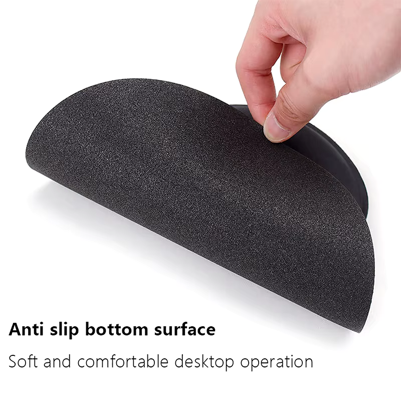 006 High Quality 1PC Black Mouse Pad With Wrist Rest Pad Anti-Slip Gaming Mousepad