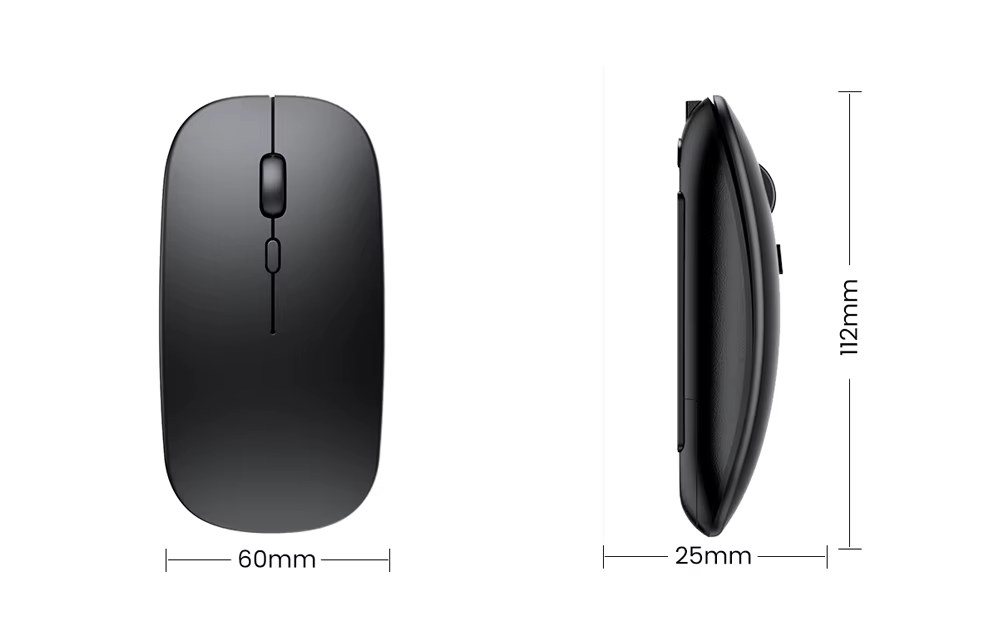006 Rechargeable Wireless Mouse Bluetooth Mouse Computer Ergonomic Mini Usb Mause 2.4Ghz Silent Macbook Optical Mice For Laptop Pc