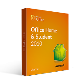 Microsoft Office 2010 Home and Student for PC