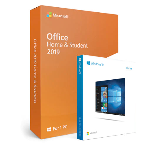 Microsoft Office 2019 Home & Student for PC + Windows 10 Home