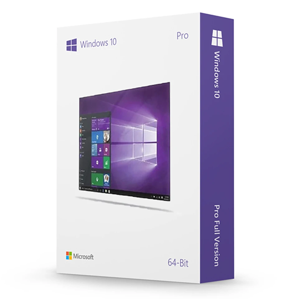 Microsoft Windows 10 Pro Edition 32, 64-bit