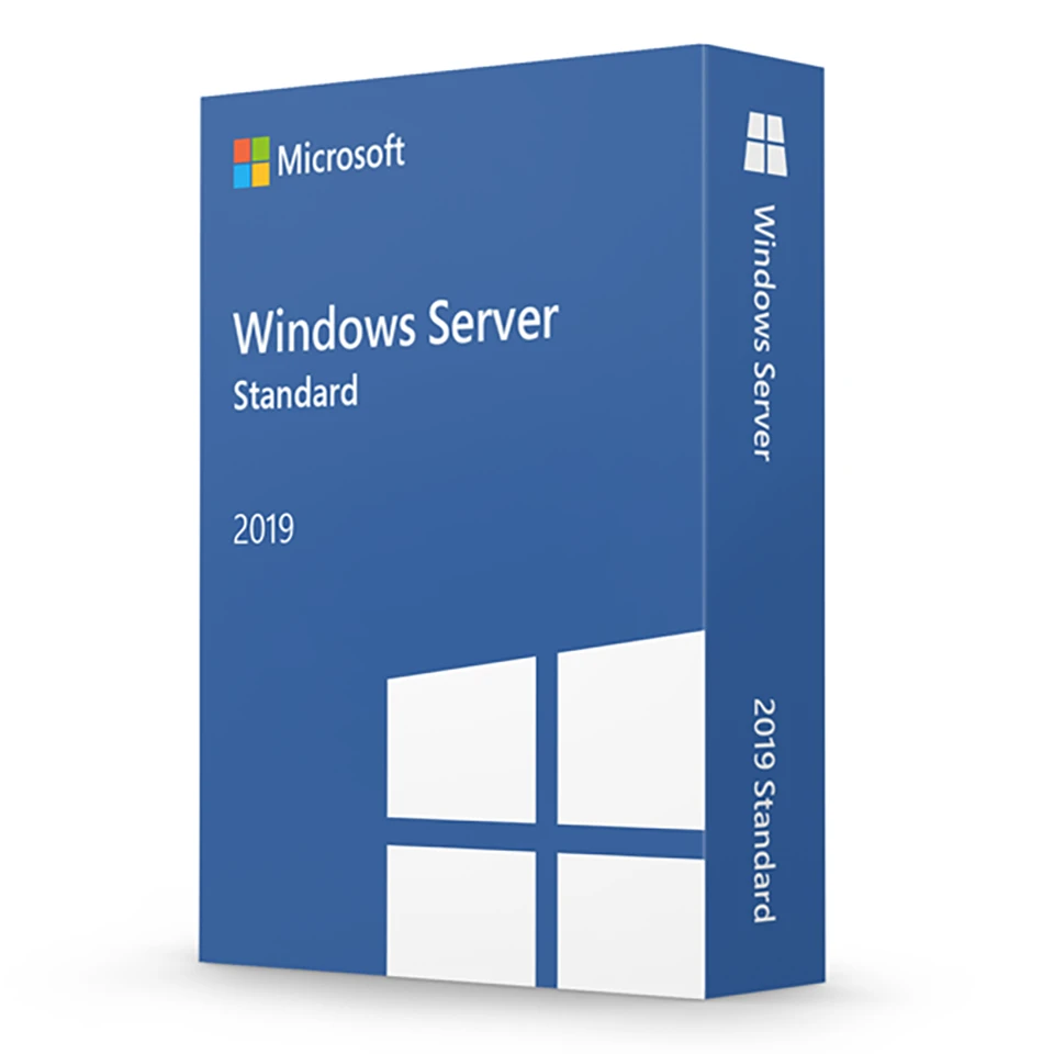 Microsoft Windows Server 2019 Standard 16 Core + 20 User CALs
