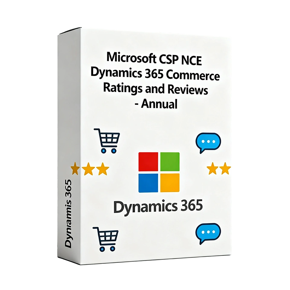 Microsoft CSP NCE Dynamics 365 Commerce Ratings and Reviews - Annual