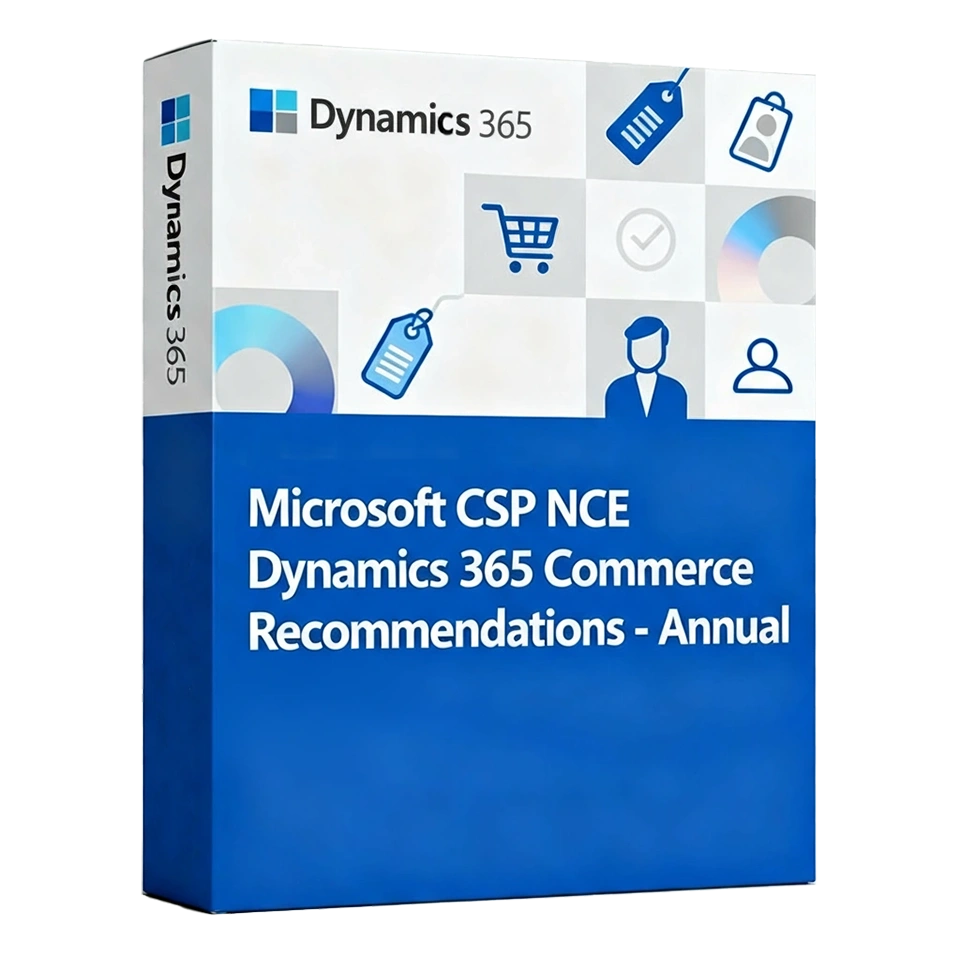 Microsoft CSP NCE Dynamics 365 Commerce Recommendations - Annual