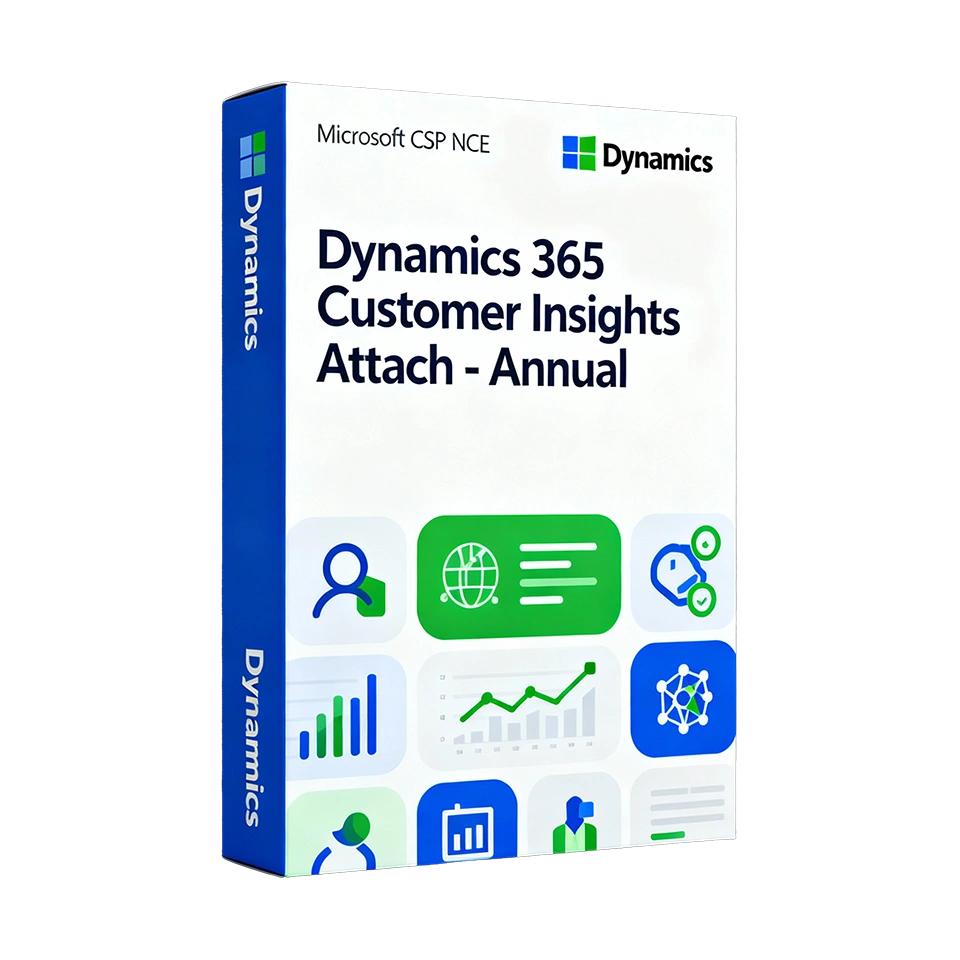 Microsoft CSP NCE Dynamics 365 Customer Insights Attach - Annual
