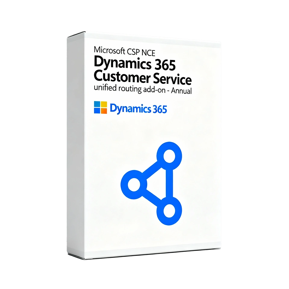Microsoft CSP NCE Dynamics 365 Customer Service unified routing add-on - Annual
