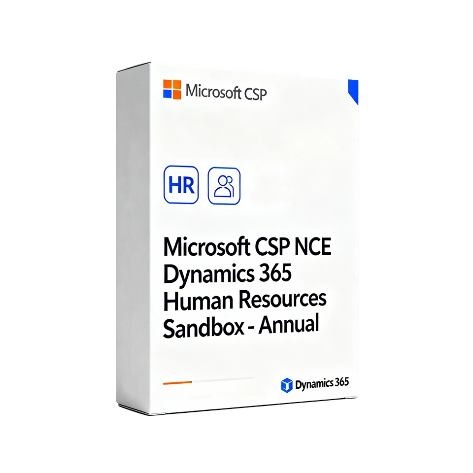 Microsoft CSP NCE Dynamics 365 Human Resources Sandbox - Annual