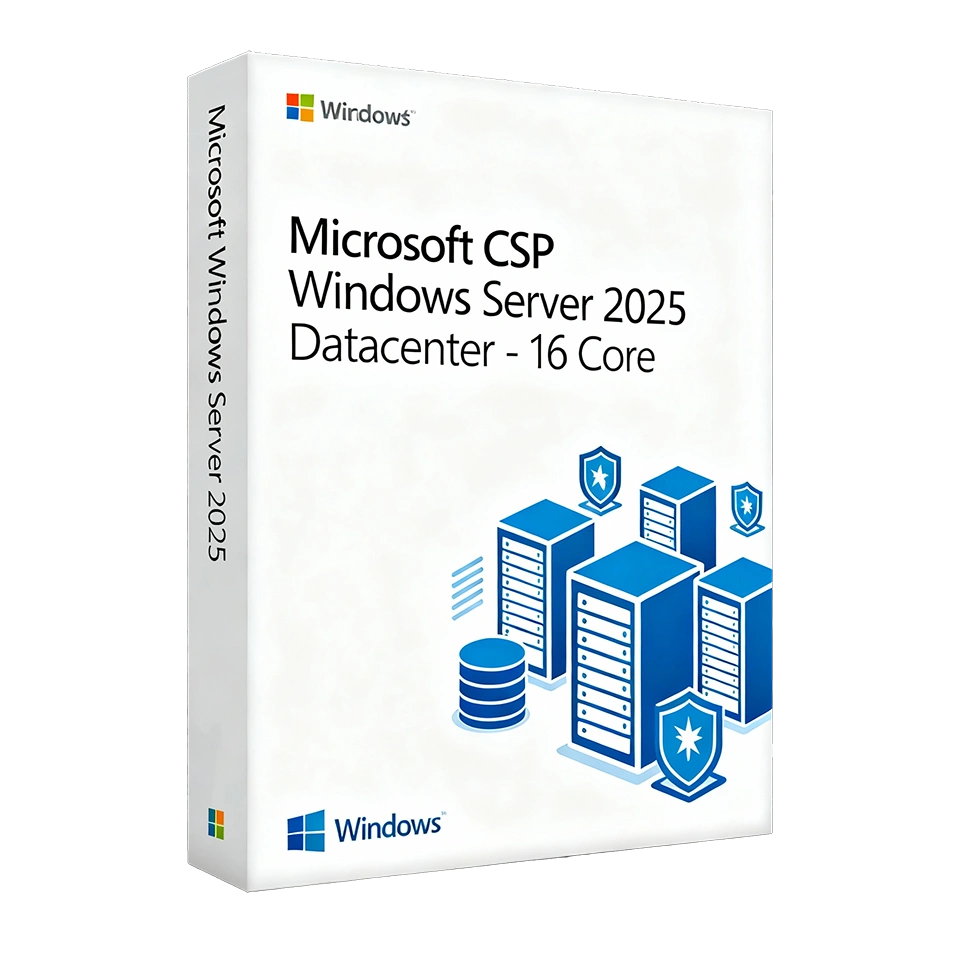 Microsoft CSP Windows Server 2025 Datacenter - 16 Core